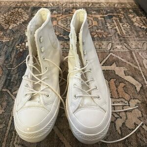 Converse High-Top Sneakers in White